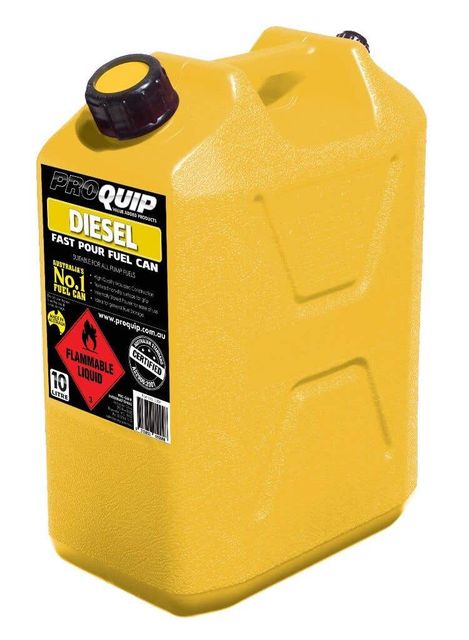 Pro Quip Plastic Diesel Jerry Can 10L