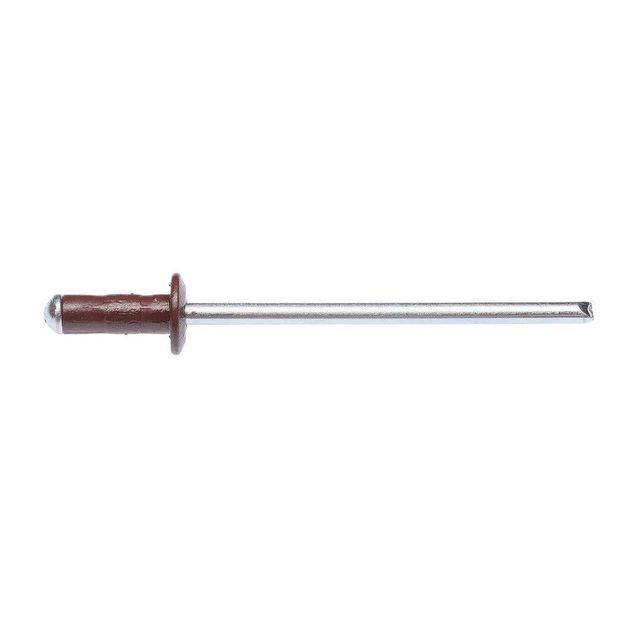 Zenith Rivet M-Grip Open Aluminium Manor Red - 100 Pack