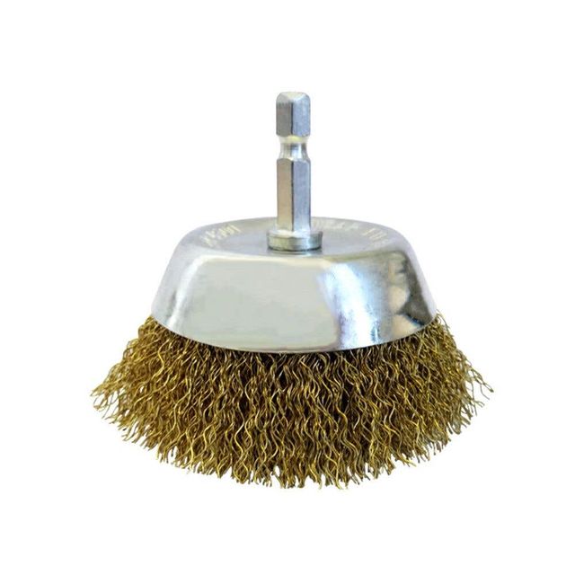 Josco Hex Crimped Wire Cup Brush 75mm