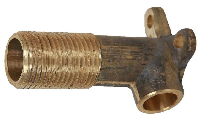 Brasshards Elbow Wall Brass 15mm Male x 15mm Compression