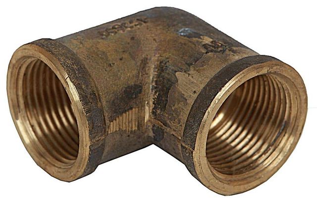 Brasshards Elbow Female & Female Brass 15mm