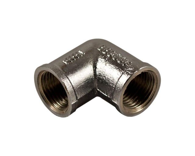 Brasshards Elbow Female & Female Chrome 15mm