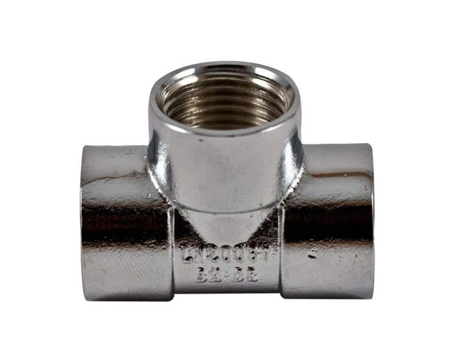 Brasshards Tee Chrome 20mm