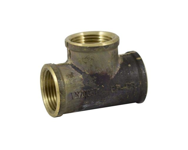 Brasshards Tee Brass 25mm