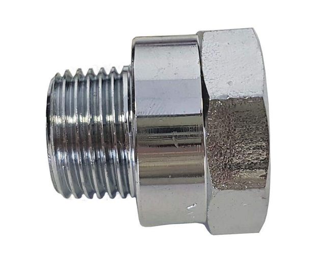 Brasshards Adaptor Male & Female Reducing Chrome 20mm x 15mm