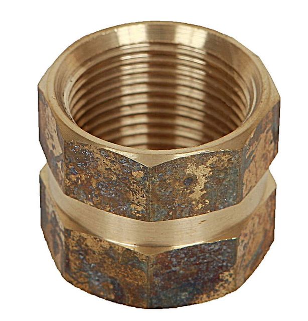 Brasshards Socket Hex Brass 10mm