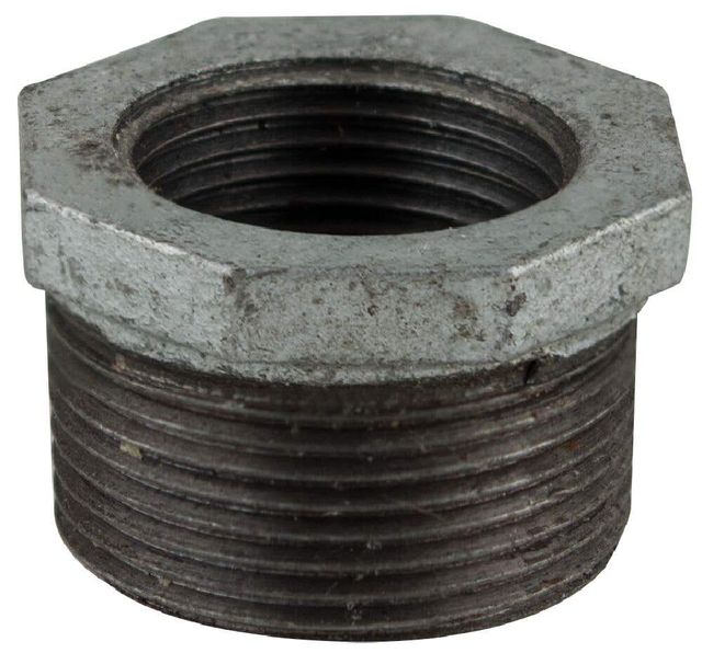 Brasshards Bush Reducing Galvanised 20 x 15mm