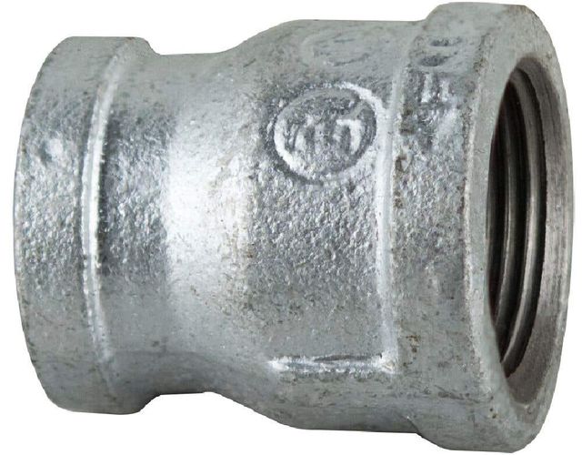 Brasshards Socket Reducing Galvanised 20mm x 15mm