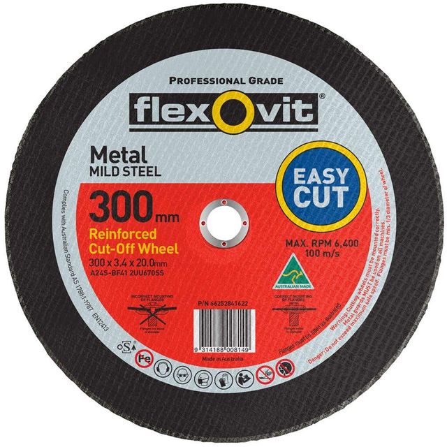 Flexovit Cut Off Wheel Metal 302 x 20mm