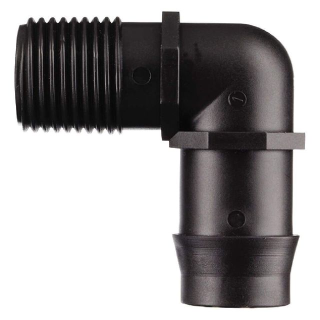 Neta Barb x 1/2 inch MBSP Elbow 19mm