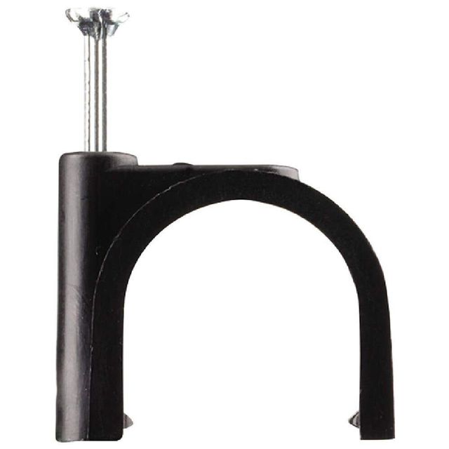 Neta Pipe Saddle Clamps With Nail 19mm