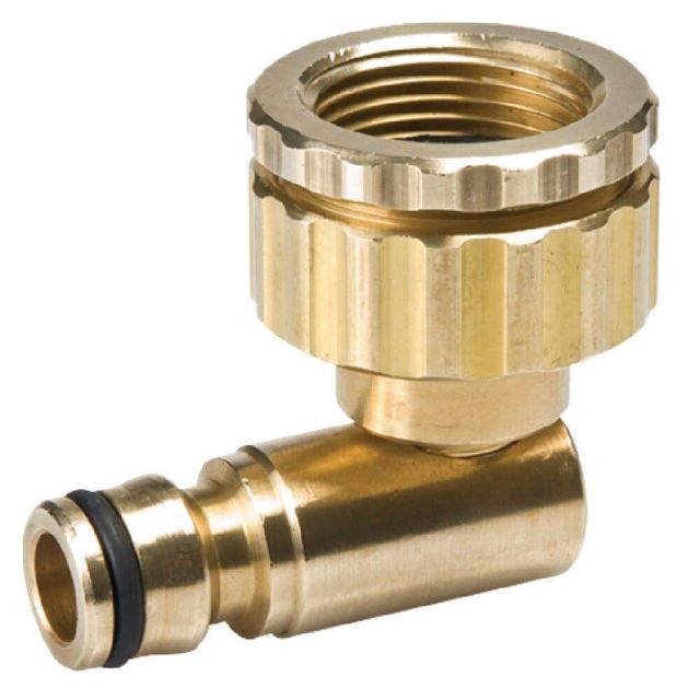 Neta Universal Swivel Brass Tap Adaptor 12mm