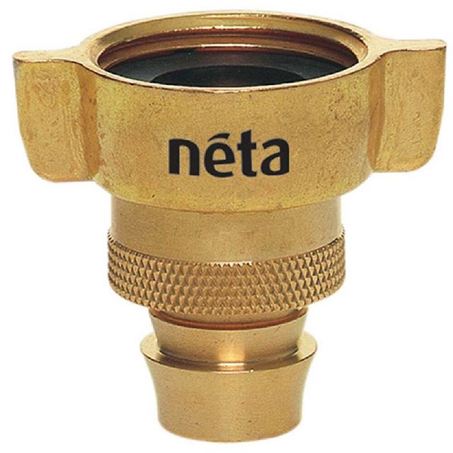 Neta Brass Screw Tap Adaptor 1" x 18mm