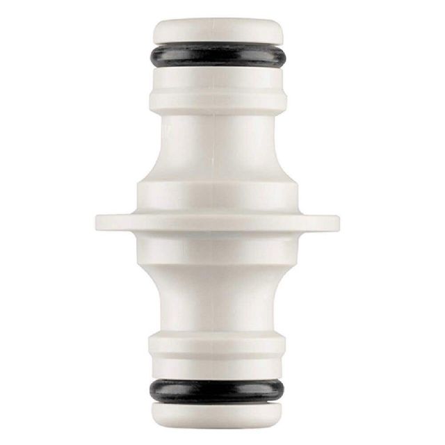 Neta Plastic 2-End Hose Coupler 12mm