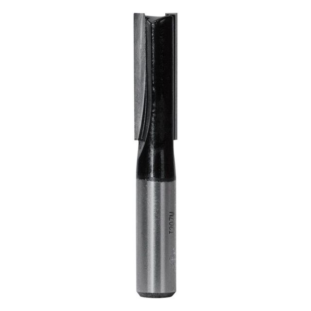 Carbitool 7.0mm Tct Straight 2-Flute Router Bit For Wood - 1/4Inch Shank