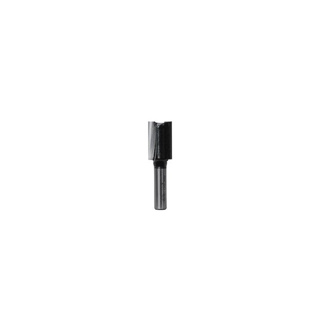 Carbitool Router Bit Tct Straight 12mm-Diameter 1/4Inch -Shank