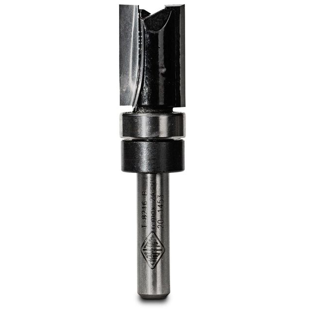 Carbitool Router Bit Tct Inverted Flush Trim 1/2Inch -Diameter 1/4Inch -Shank