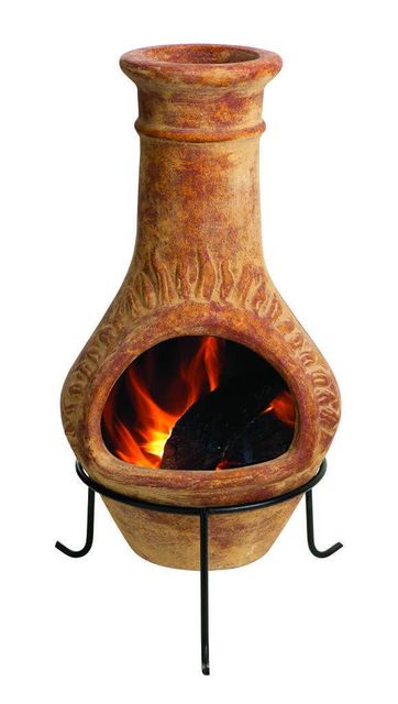 Charmate Fuego Chiminea Clay 990mm