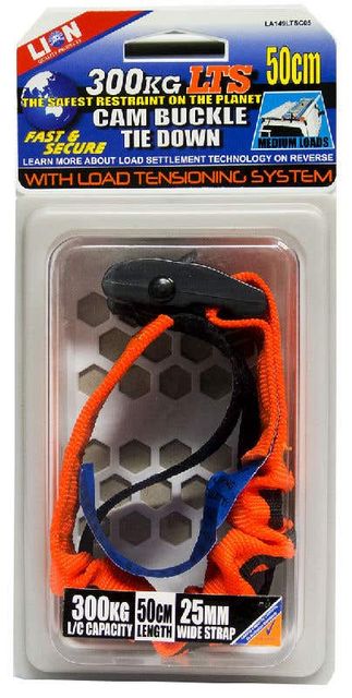 Lion LTS Cam Tie Down 25mm x 0.5m