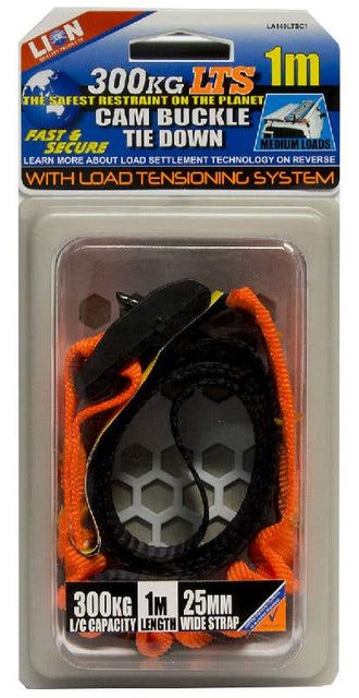 Lion LTS 25mm x 1m Cam Tie Down