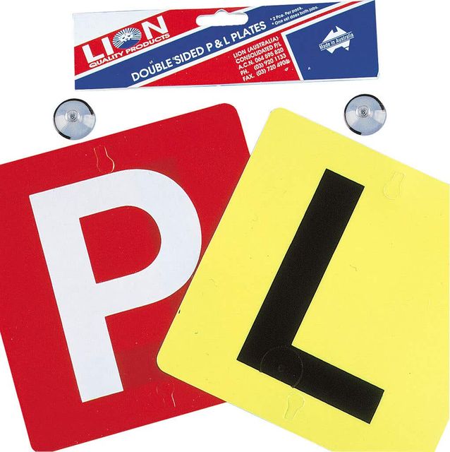 Lion Reversible L & P Platee - 2 Pack