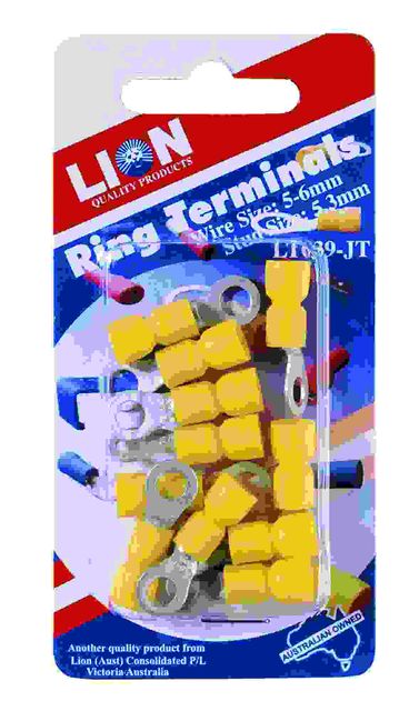 Lion Ring Terminals