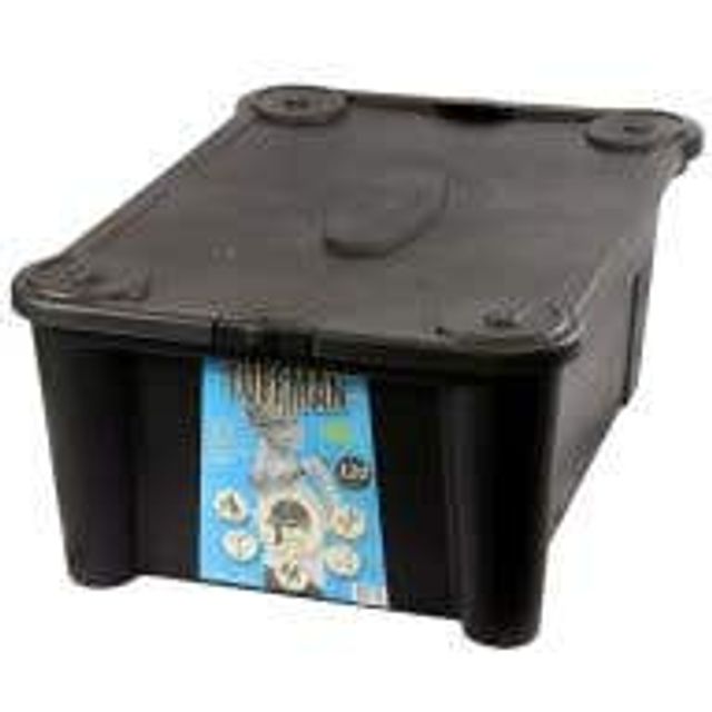 Tuffman Storage Container 120L Black