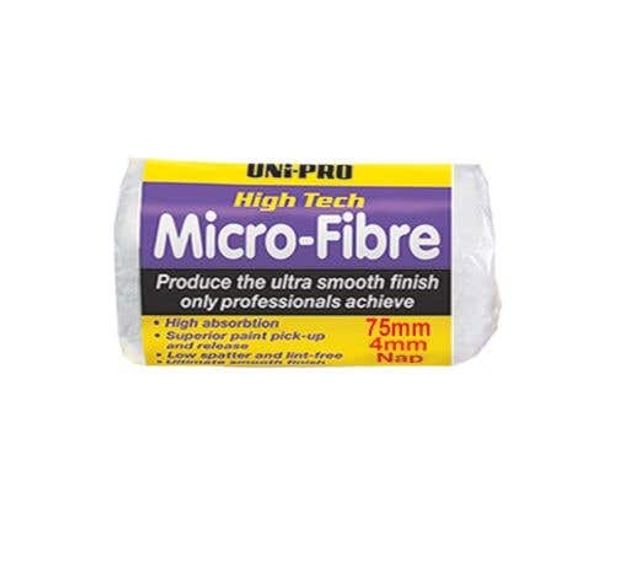 Uni-Pro Micro-Fibre Roller Cover 75mm 4mm Nap