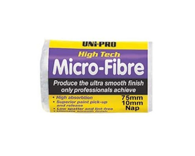 Uni-Pro Micro-Fibre Roller Cover 75mm 10mm Nap