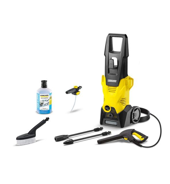 Karcher K3 Pressure Washer with 1L Bonus Car Wash Detergent