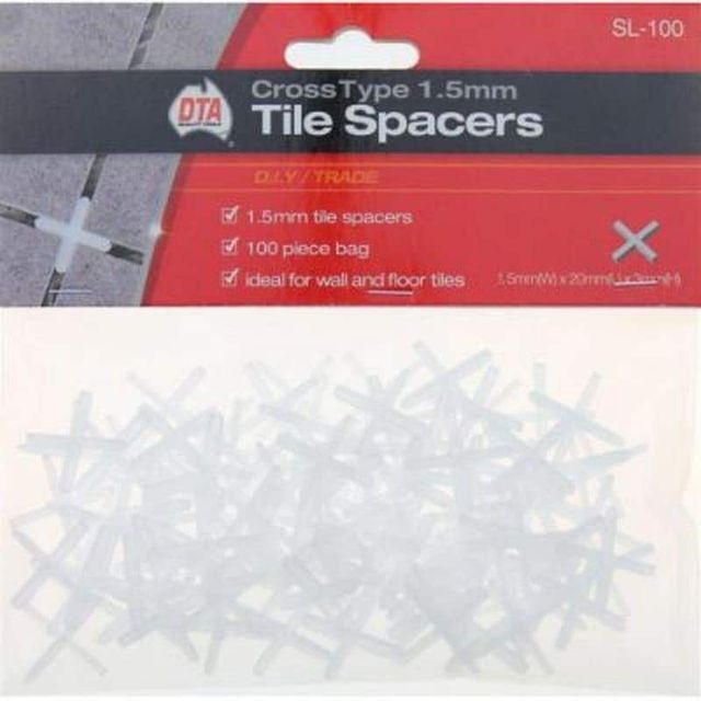 Spacer Tile Lugs 1.5mm - 100 Pack