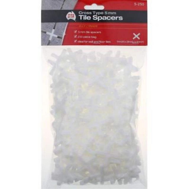 Spacer Tile Lugs 5mm - 250 Pack DTA