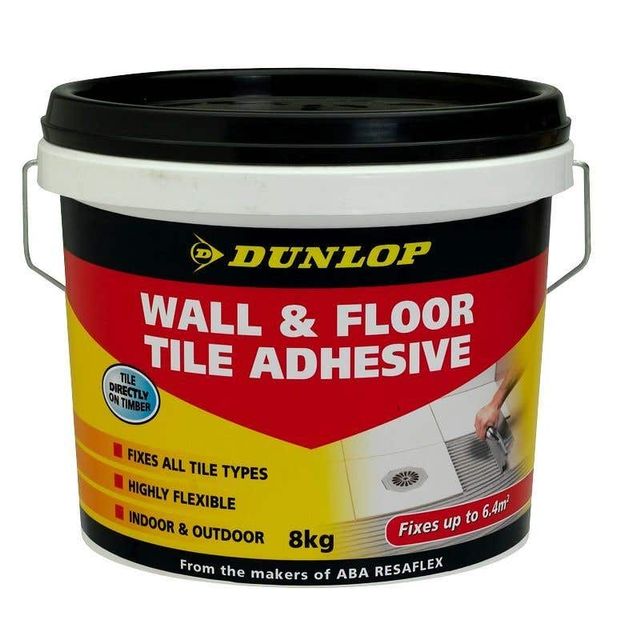 Dunlop 8 KG Tub Wall And Floor Tile Adhesive