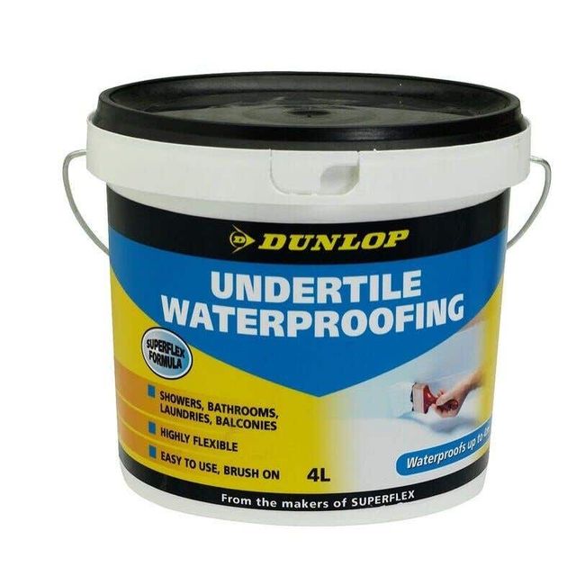 Dunlop Undertile Waterproofing 4 Litre