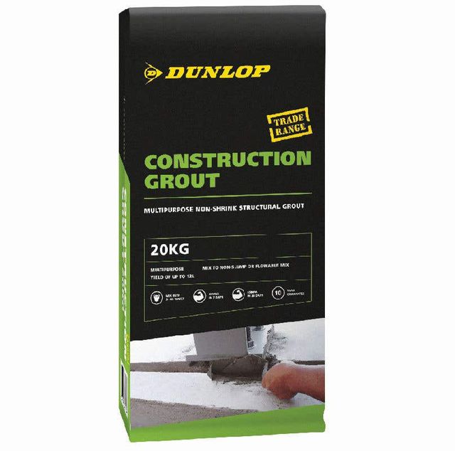 Dunlop 20kg Bag Construction Grout