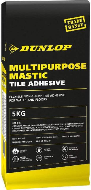 Dunlop 5 KG Multipurpose Mastic Tile Adhesive