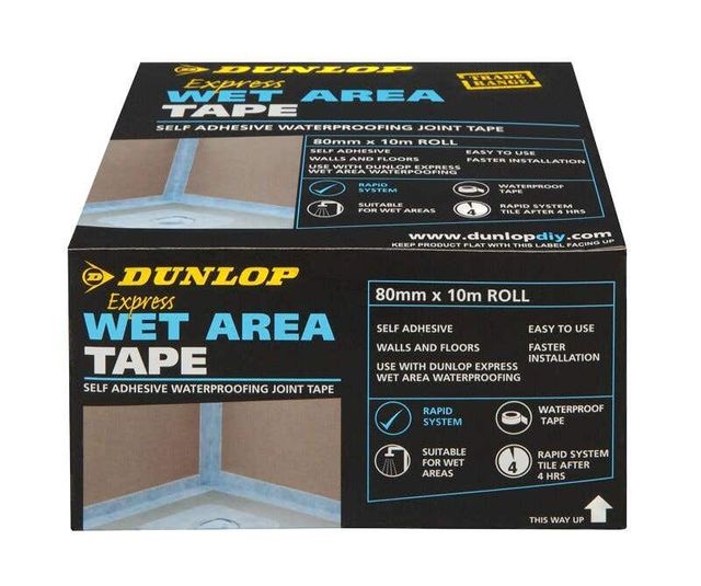 Dunlop 10 Metre Express Wet Area Tape