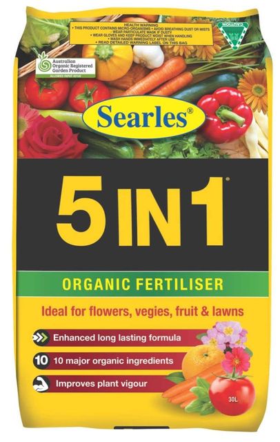 Searles 5 in 1 Organic Plant Food 30L