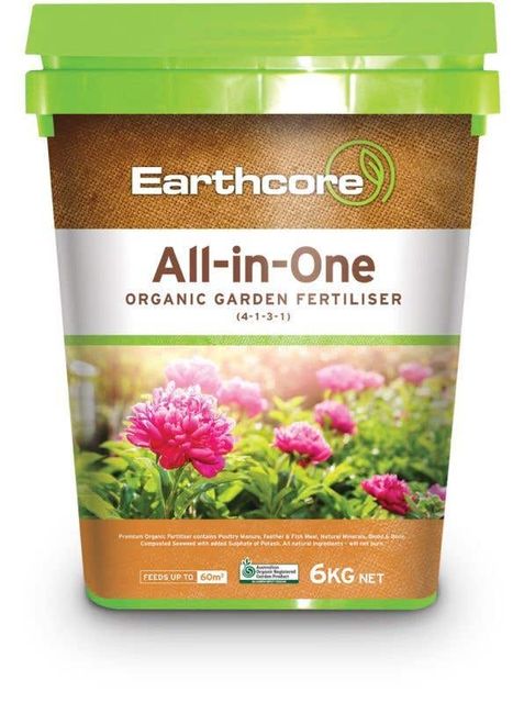 Earthcore All-in-One Organic Garden Fertiliser 6kg
