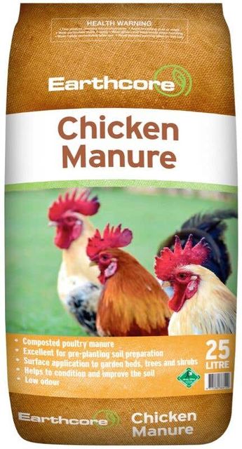 Earthcore Chicken Manure 25L