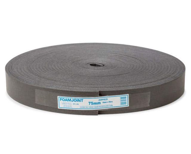 Polyethylene Foam Expansion Jointing 75mm x 10mm x 25m