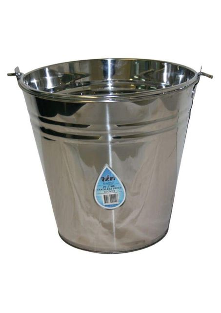 Queen Stainless Steel Bucket 10L