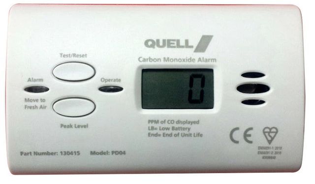 Quell Carbon Monoxide Digital Display Alarm