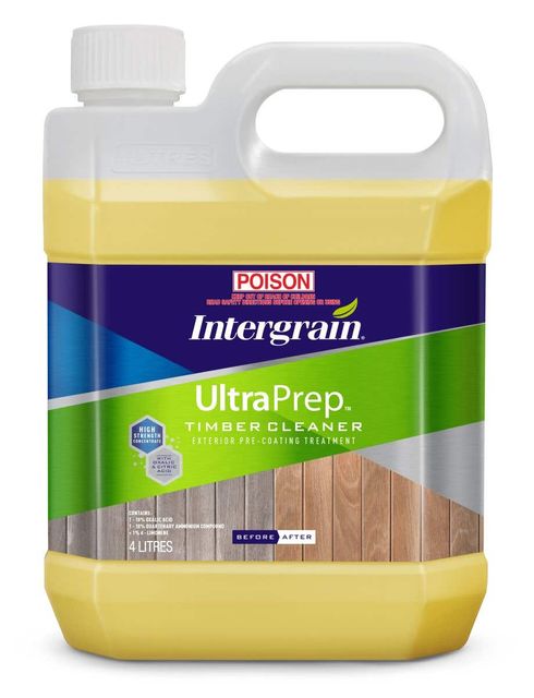 Intergrain UltraPrep Timber Cleaner 4L