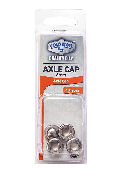 Cold Steel Axle Caps 8mm - 4 Pack
