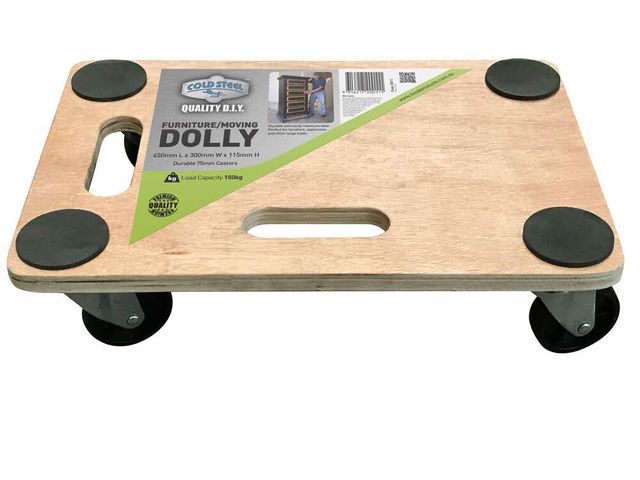 Cold Steel Moving Dolly with Hand Holes 450x300mm
