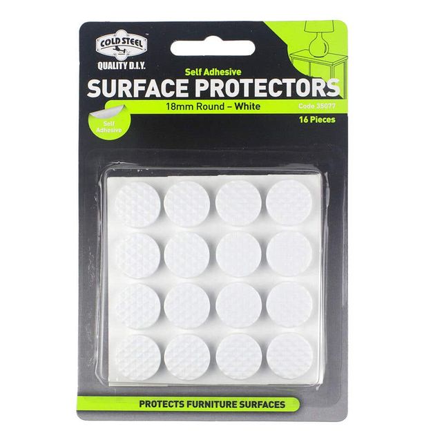 Cold Steel Round EVA Pad White 18mm - 16 Pack