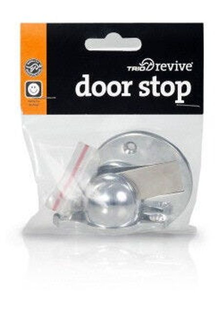 Trio Buffon Magnetic Doorstop Chrome Plated 29mm
