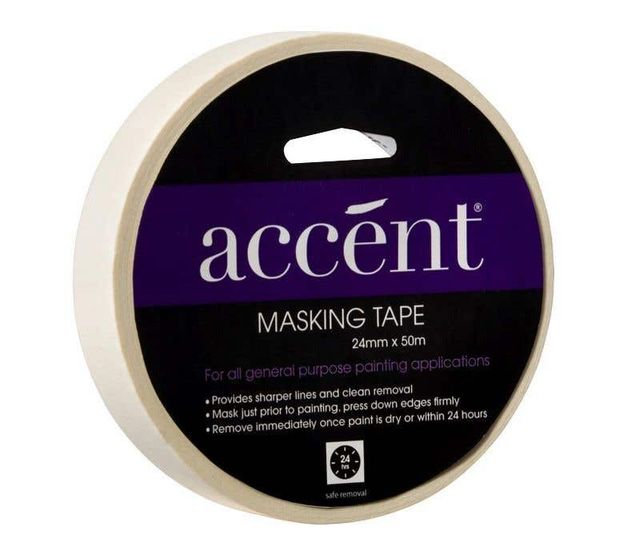 Accent® Masking Tape 24mm x 50m
