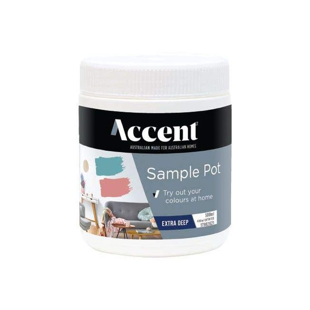 Accent Interior Paint - Low Sheen Extra Deep 500ml